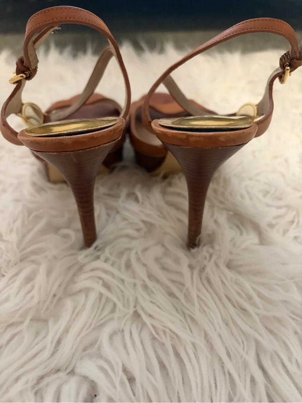 Michael Kors brown heels